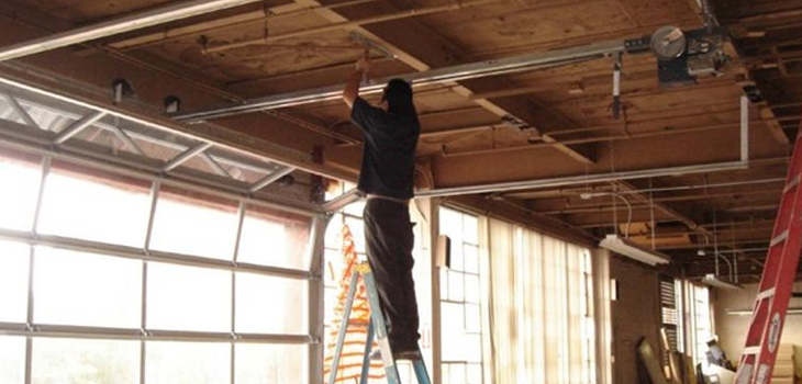 commercial garage door repair in Mission Hills